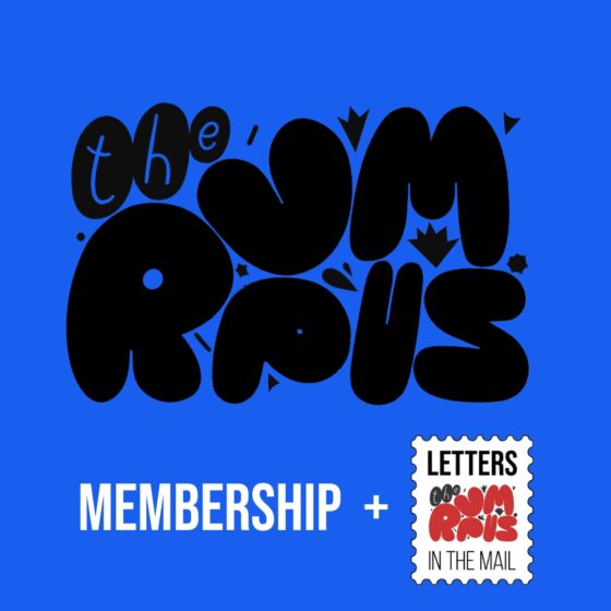 Rumpus Membership + Letters in the Mail